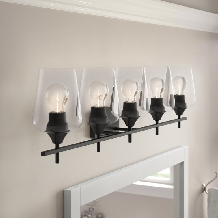 Three Posts™ Woodway 5 Light Dimmable Vanity Light & Reviews Wayfair